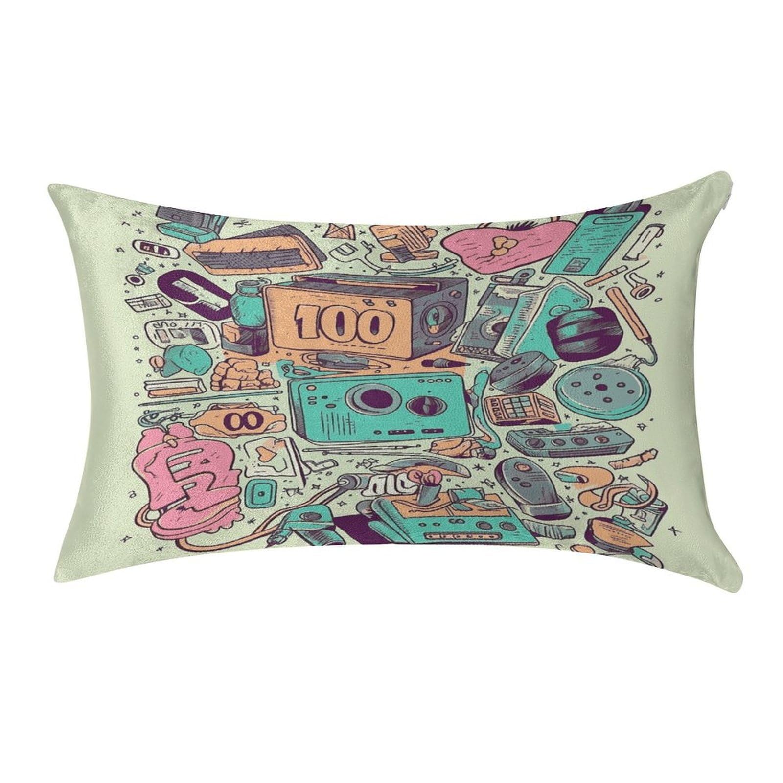Btcowzrv Style I Love The 90S Illustration Pillow Cover Pillow Case Pillowcase