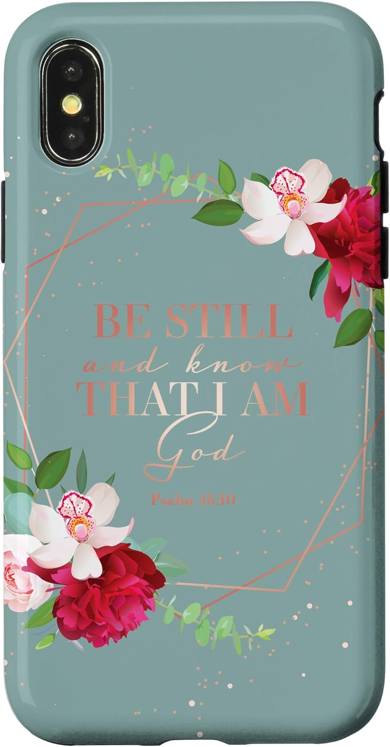 iPhone 11 Be Still And Know That I Am God Christian Bible Verse Phone Case
