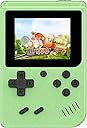 Retro Handheld Games Console Built-in 400 Video Games, Portable Handheld Emulator with 3.0 Inch Screen, Mini Travel Retro Gaming Consle (Green)