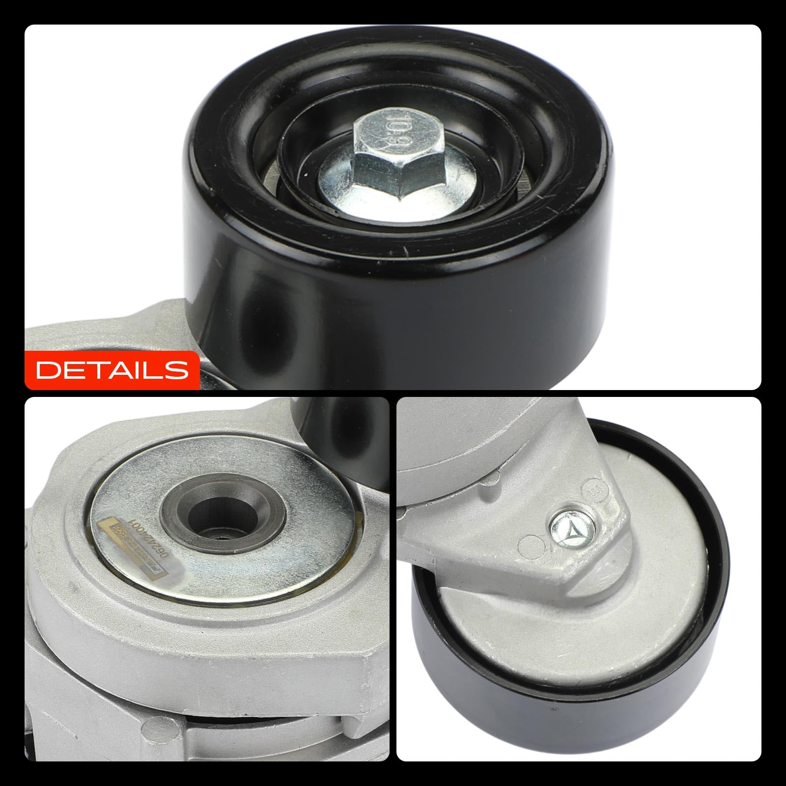 Frankberg Polea guía de rodillos Compatible con FR-V BE 2.2i-CTDi 2005-2009 Replace# VKM63010,T39102