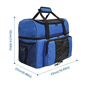 Amazon | ボウリング バッグ 2個用 ボーリングバック シューズ