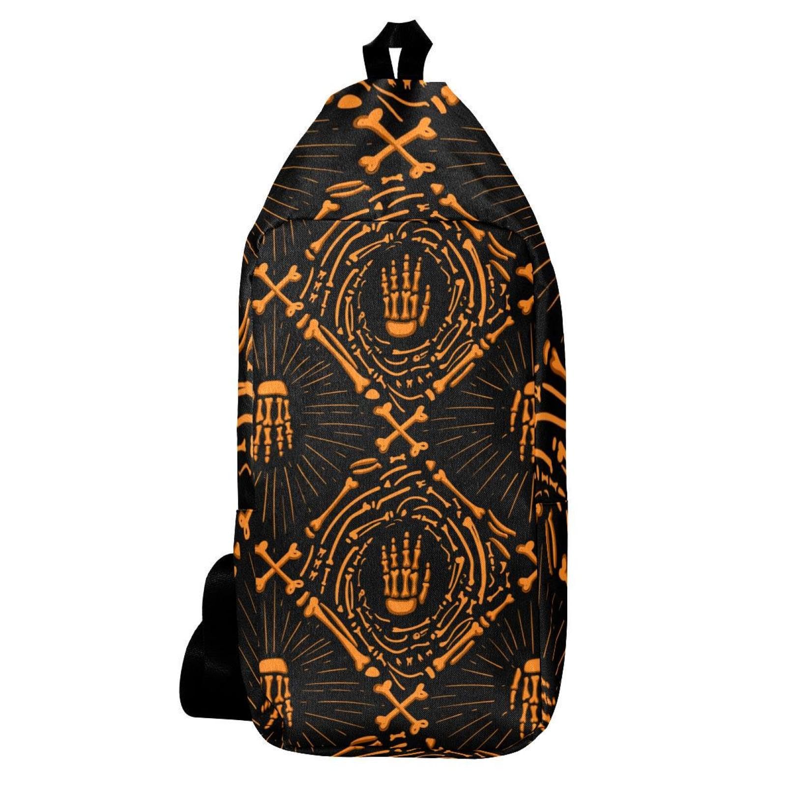 Sac à dos ergonomique squelette multicolore avec sangle réglable et confort dos