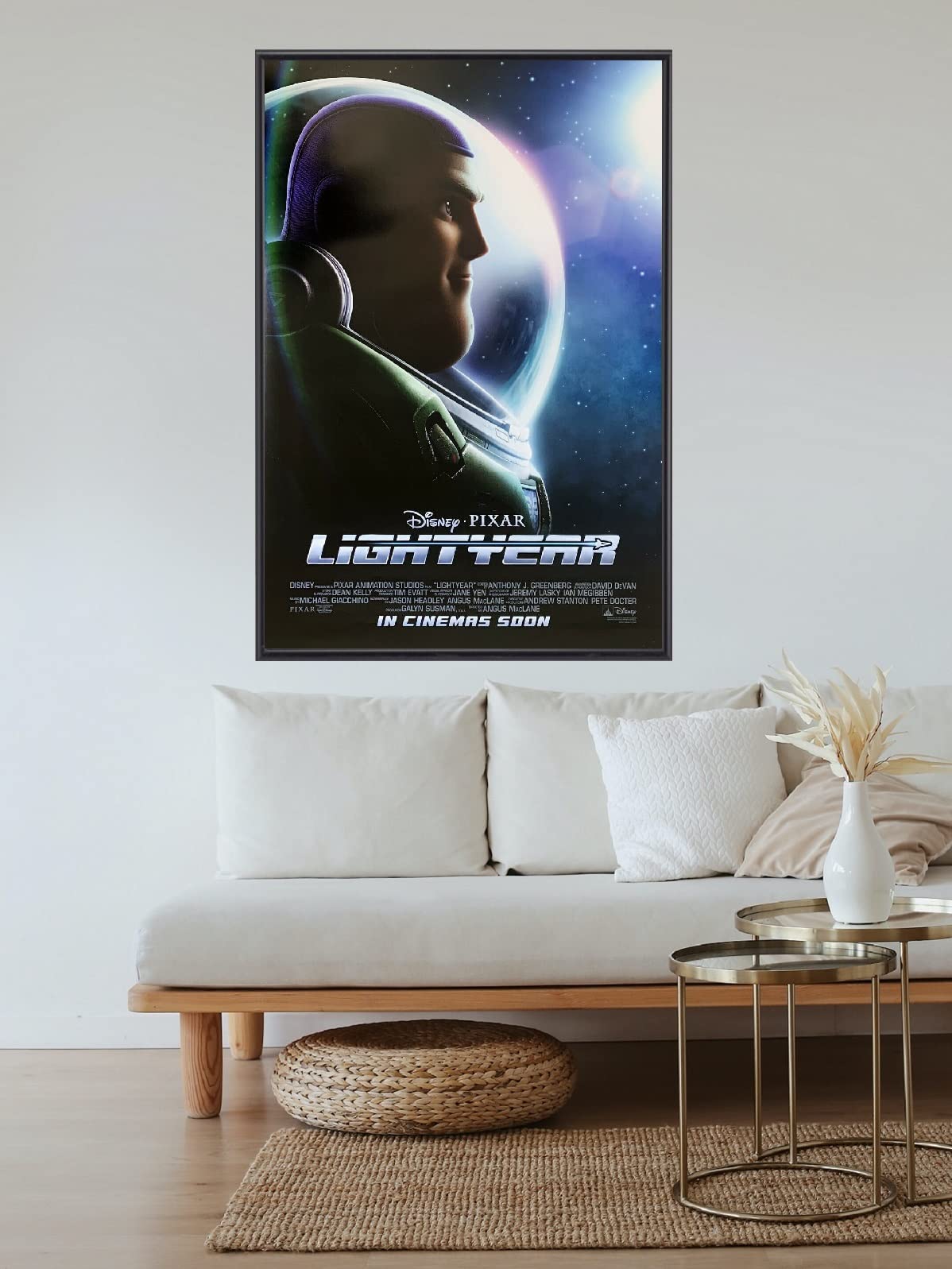 【新品】ディズニー テーマパーク 額装ポスター 「バズライトイヤー」 新品】ディズニー テーマパーク 額装ポスター 「バズライト