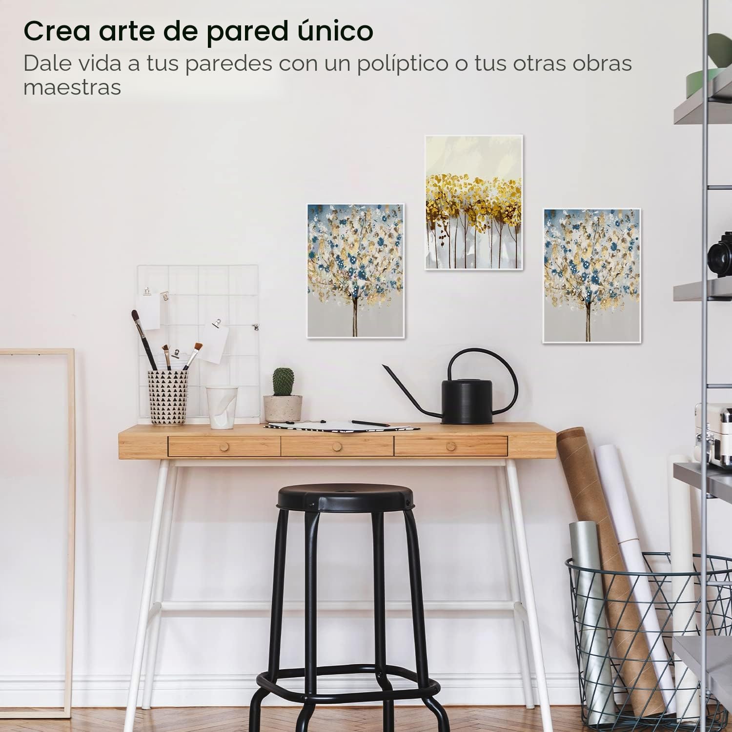 Arteza Paneles de lienzo para pintar | 22,86x30,48 cm | Pack de 14 | 100% algodón | Tablillas enteladas para óleo, acrílicos y medios húmedos| Para artistas profesionales, aficionados y principiantes
