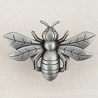 Vista 8 de Artisan Bee - Pomo de gabinete de latón antiguo