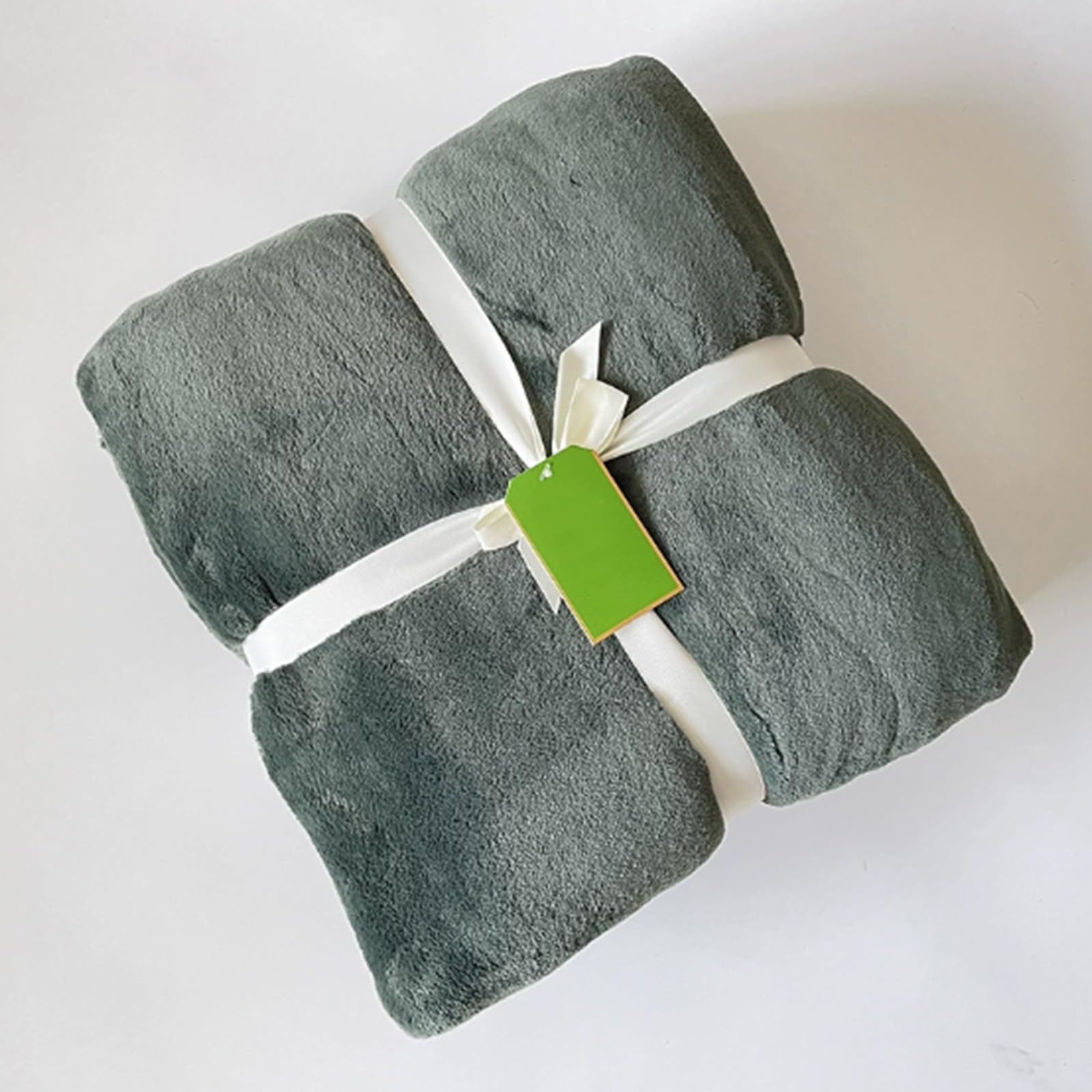 Couverture polaire corail pour sieste et loisirs plaid vert douillet