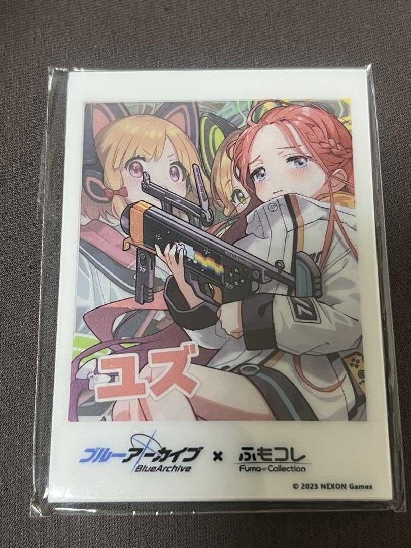 Amazon.co.jp: 初回予約特典 ふもコレ×ブルアカ チェキ風クリアカード 