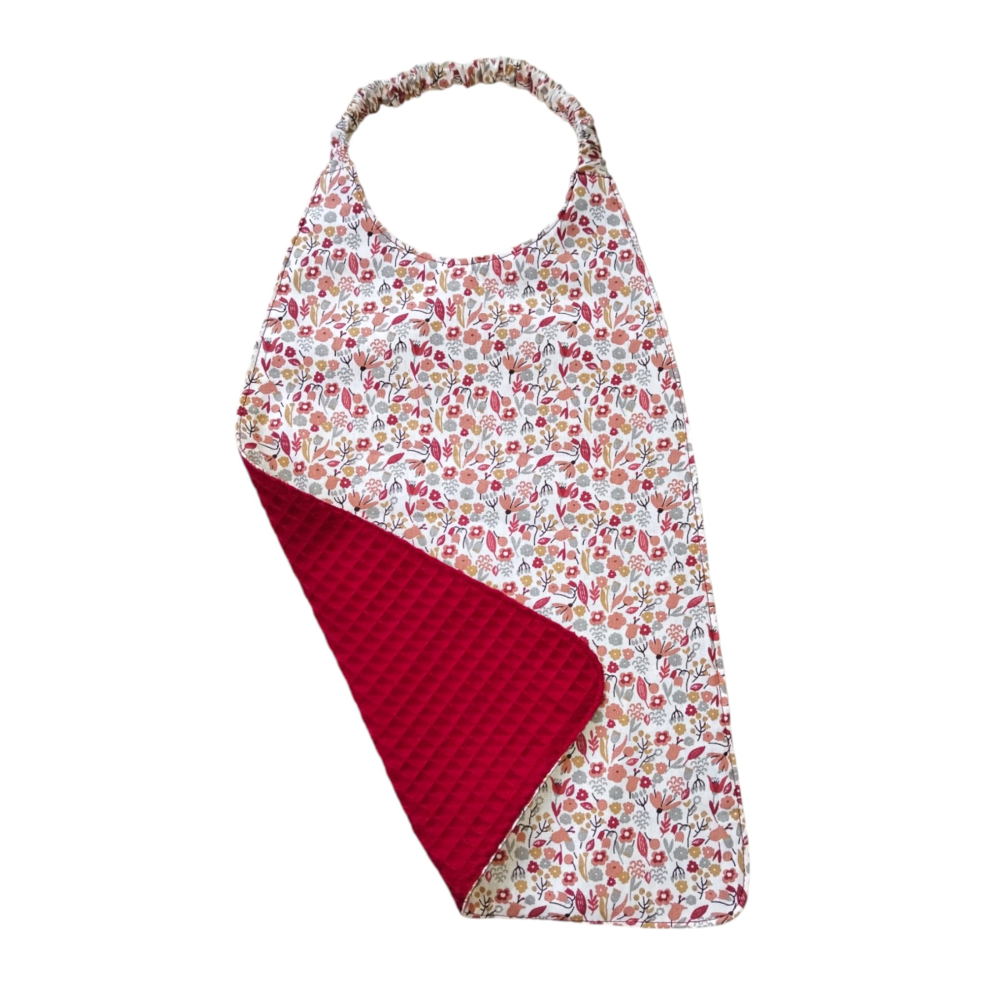 Générique Lot de 2 serviettes de table élastique de cantine maternelle pour enfants, Grand bavoir