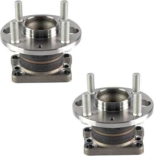 Vista 454 de TRQ Juego de 2 rodamientos y bujes de rueda trasera izquierda y derecha compatible con Ford Expedition 2007-2010 Lincoln Navigator 2007-2010