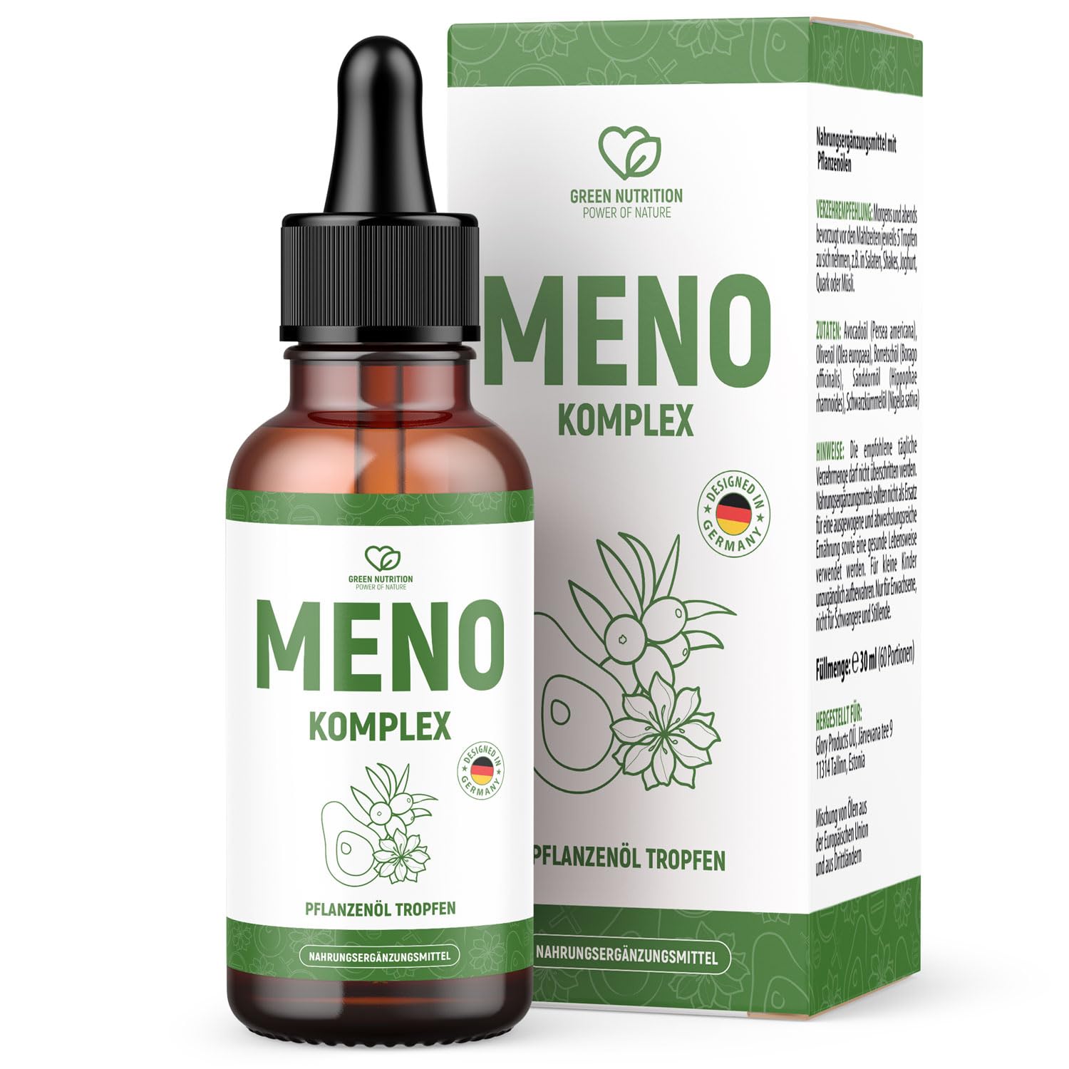 Meno Komplex Tropfen | für deine innere Balance | kombination hochwertiger Öle | 30 ml