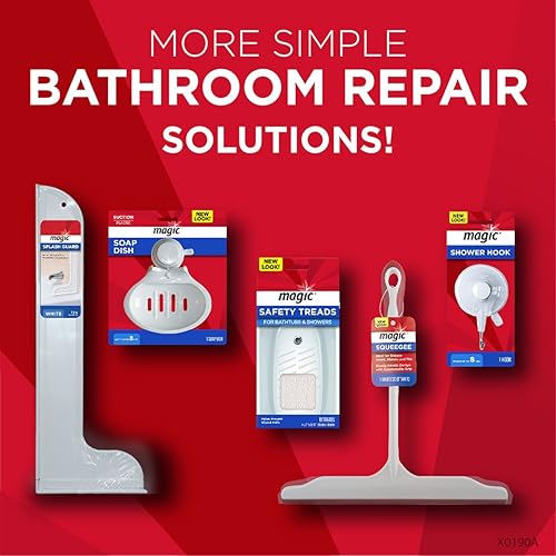 Miniatura 6 de Cesta mágica de succión - Mantén tu zona de ducha o bañera organizada, color blanco