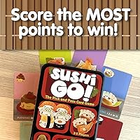 Vista 3 de Sushi Go! Juego de cartas elegir y pasar