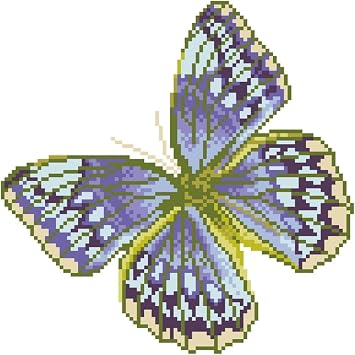 DIAMOND DOTZ Flutterby Silver Butterflies Diamond Painting Kit Adults