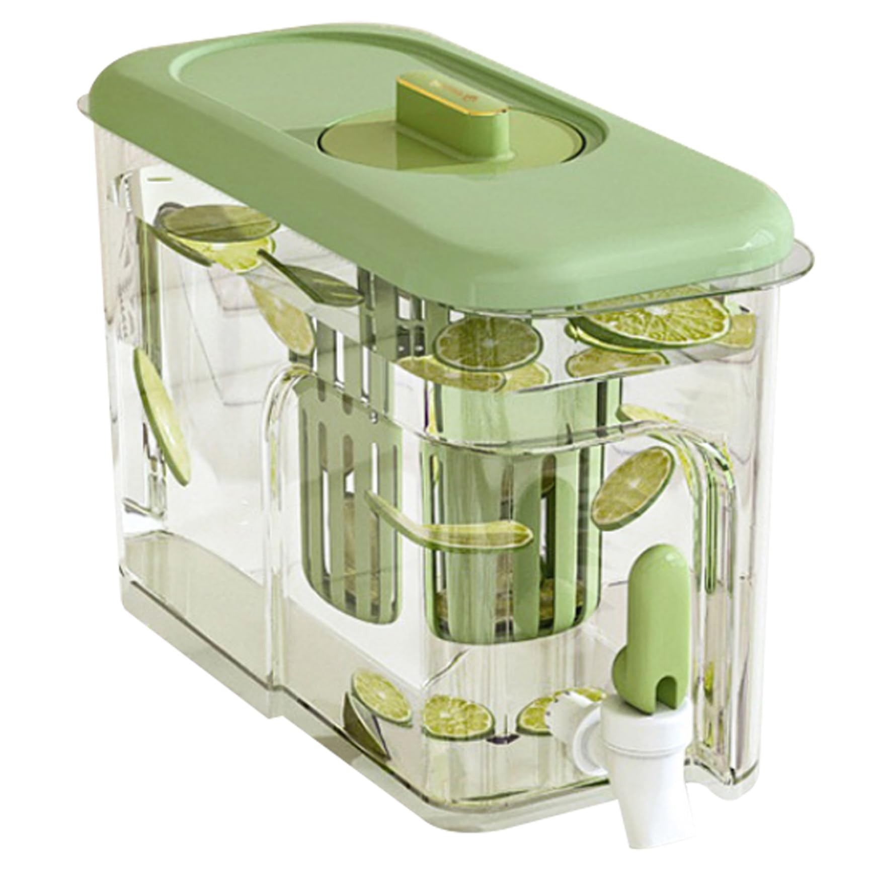 Dispensateur d'eau plastique distributeur de boissons fraîches pour jus et citronnade