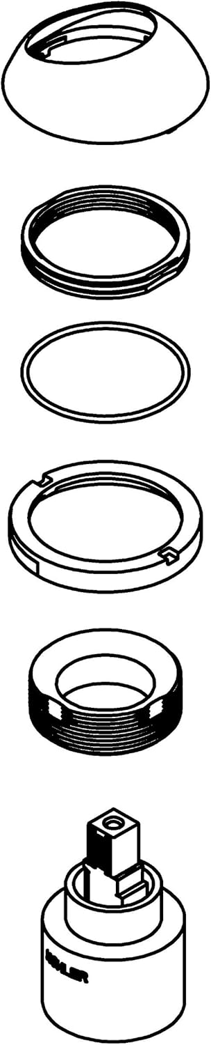 KOHLER GENUINE PART 1246937-VS BONNET/VALVE KIT