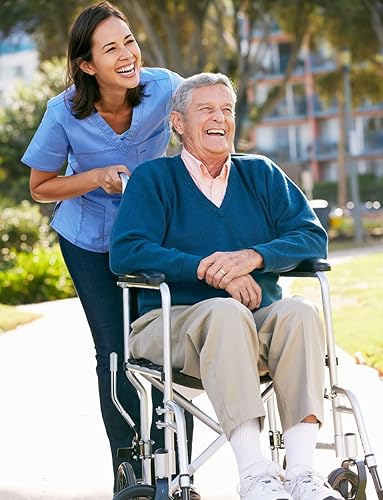 Miniatura 7 de Mellbree 2 extensores de freno para silla de ruedas, 5 pulgadas, color plateado, versión de metal curvo, se adapta a frenos orientados hacia afuera,