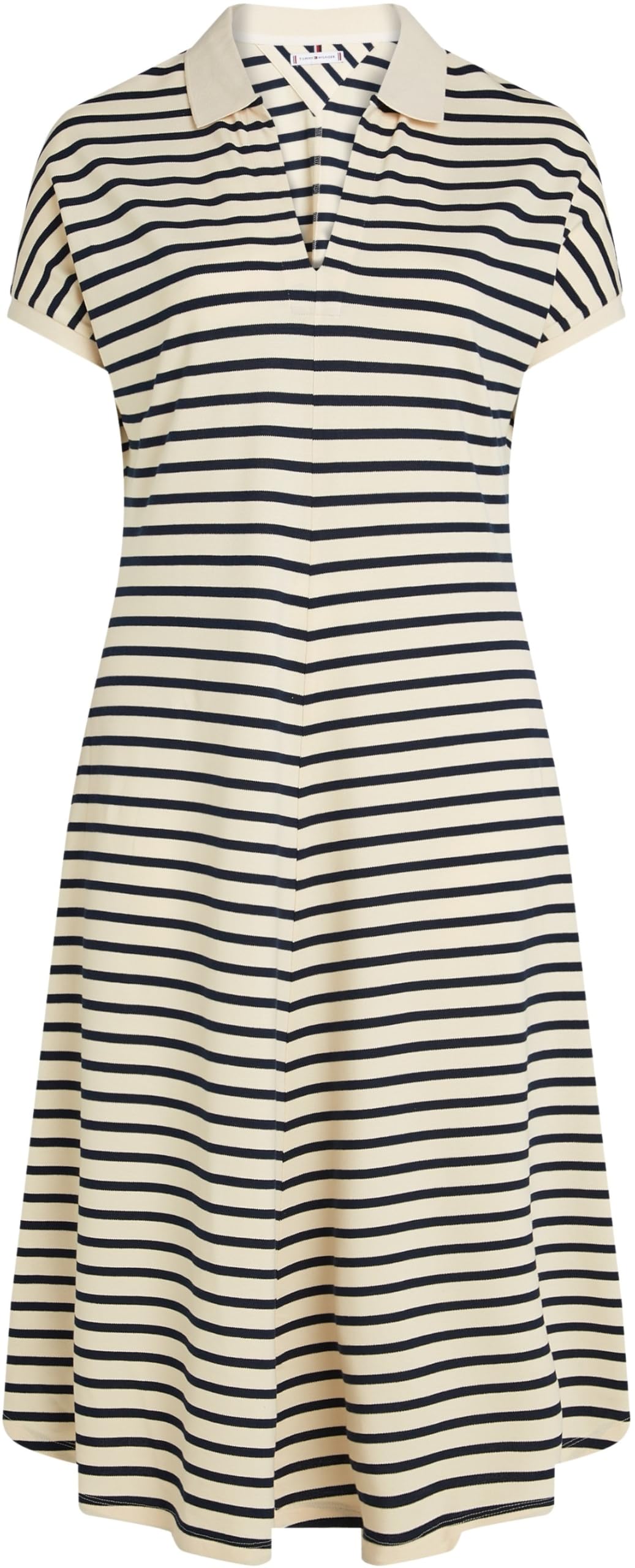 Tommy Hilfiger Vestido Tipo Polo Mujer Lyocell Midi