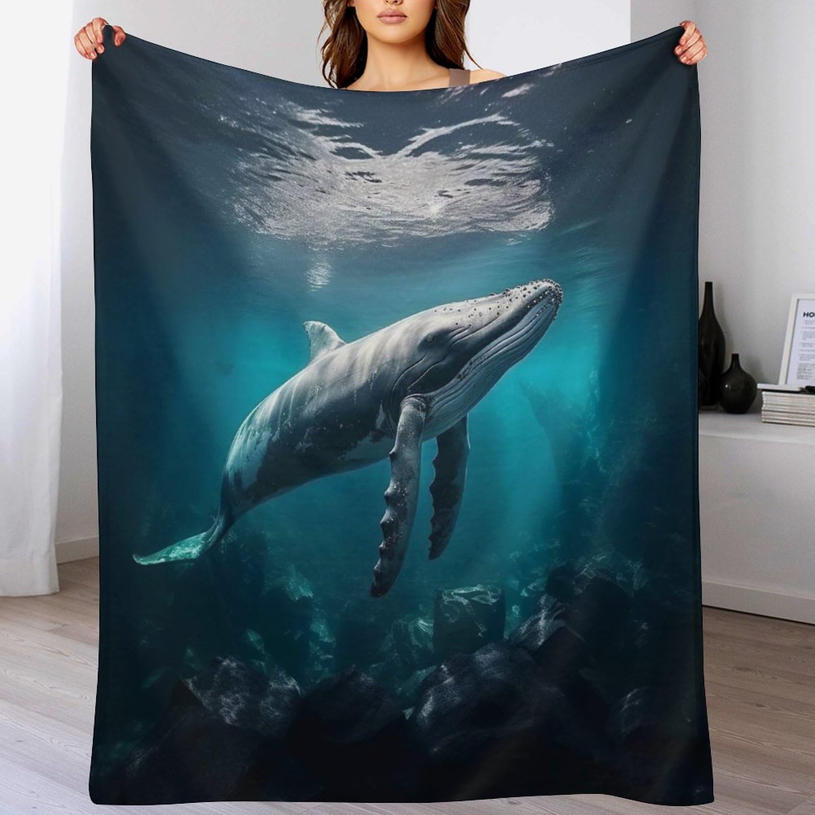 Manta de forro polar de franela para sofá y cama, manta cálida de animal de 180x200 cm