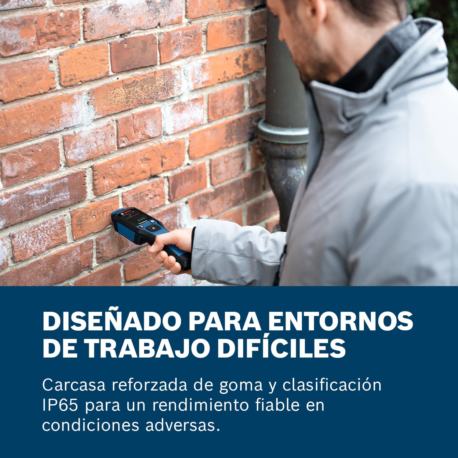 Bosch Professional GMP 2-15 Medidor de Humedad IP65 Termohigrómetro