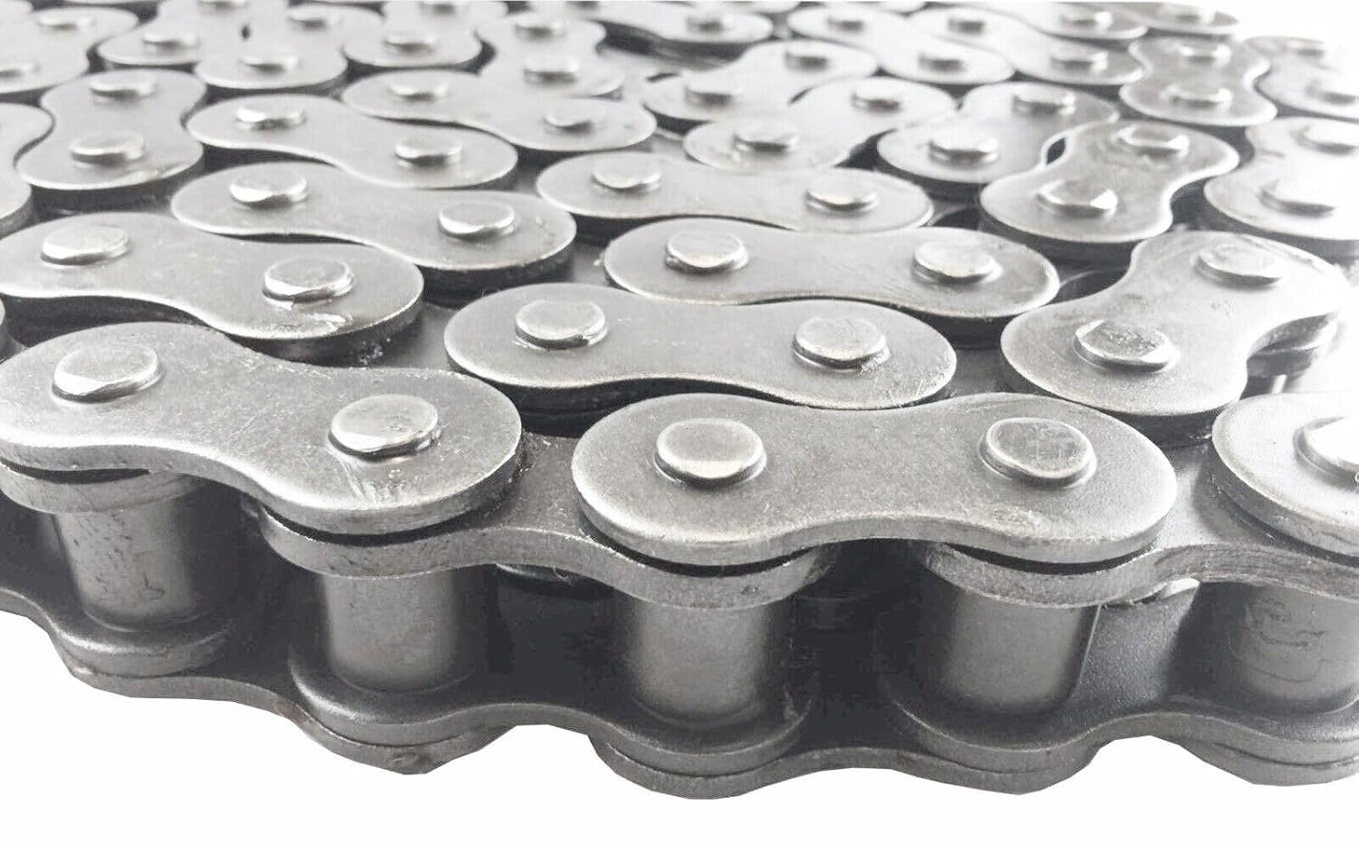 Jeremywell 10BSS Stainless Steel Metric Standard Roller Chain 10FT with 1 Connecting Link