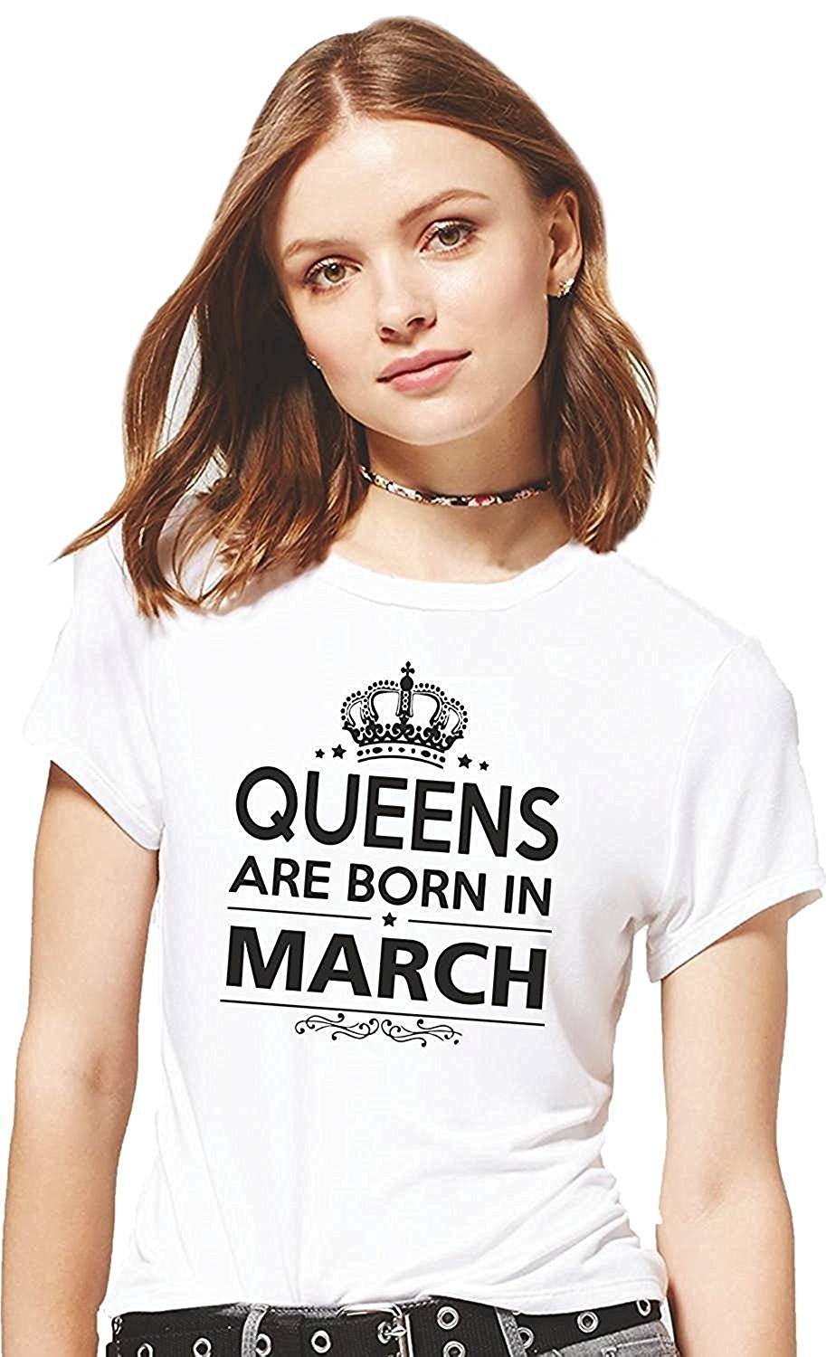 SV Trading CompanySV Funky TEES:Queens are Born in March
