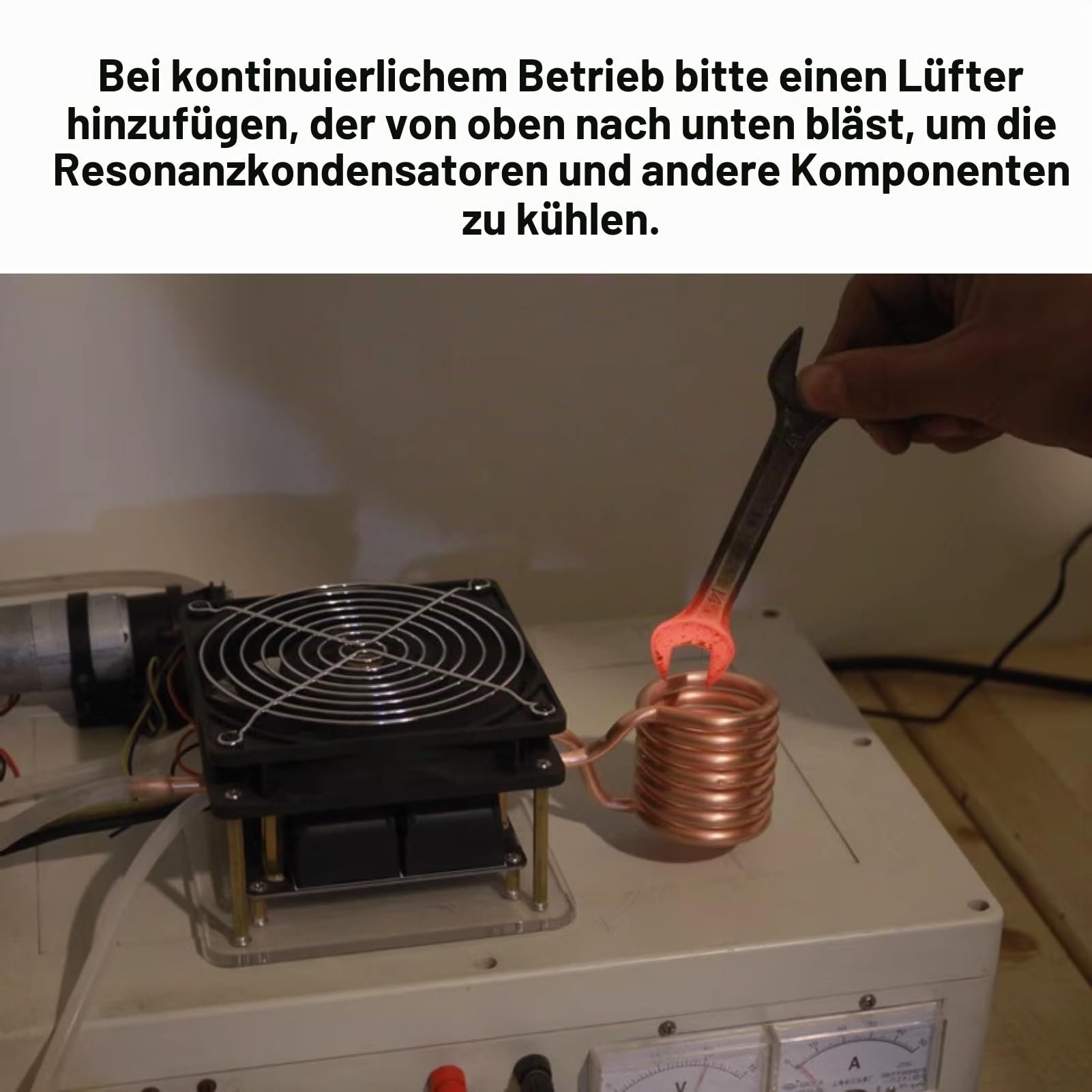 1000W ZVS Niederspannungs-Induktions-Induktionsheizspulen-Kit Induktionsheizmodul Heizplatinenmodul Flyback-Treiberheizung DIY