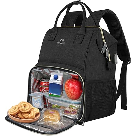 Mochila Termica Porta Alimentos Mochila Portátil 17” Con