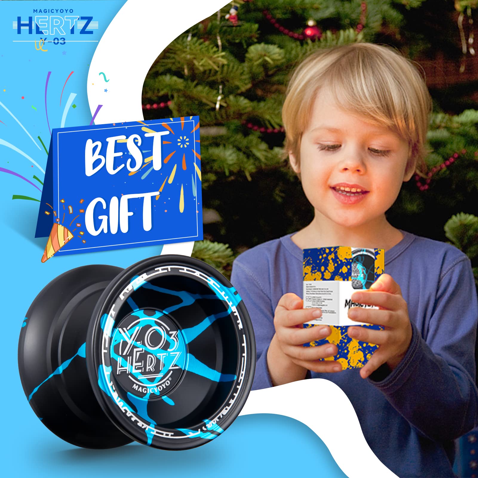 Amazon.com: MAGICYOYO Unresponsive Yoyo Professional Y03-Hertz