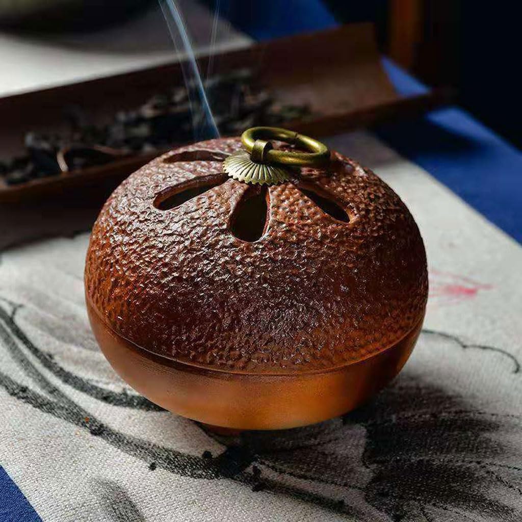 Incense Holder Incense Burner Incense Waterfall Creative Retro Imitation Incense Burner Incense Burner Zen Incense Tea Ceremony Ornaments Backflow Incense Burner