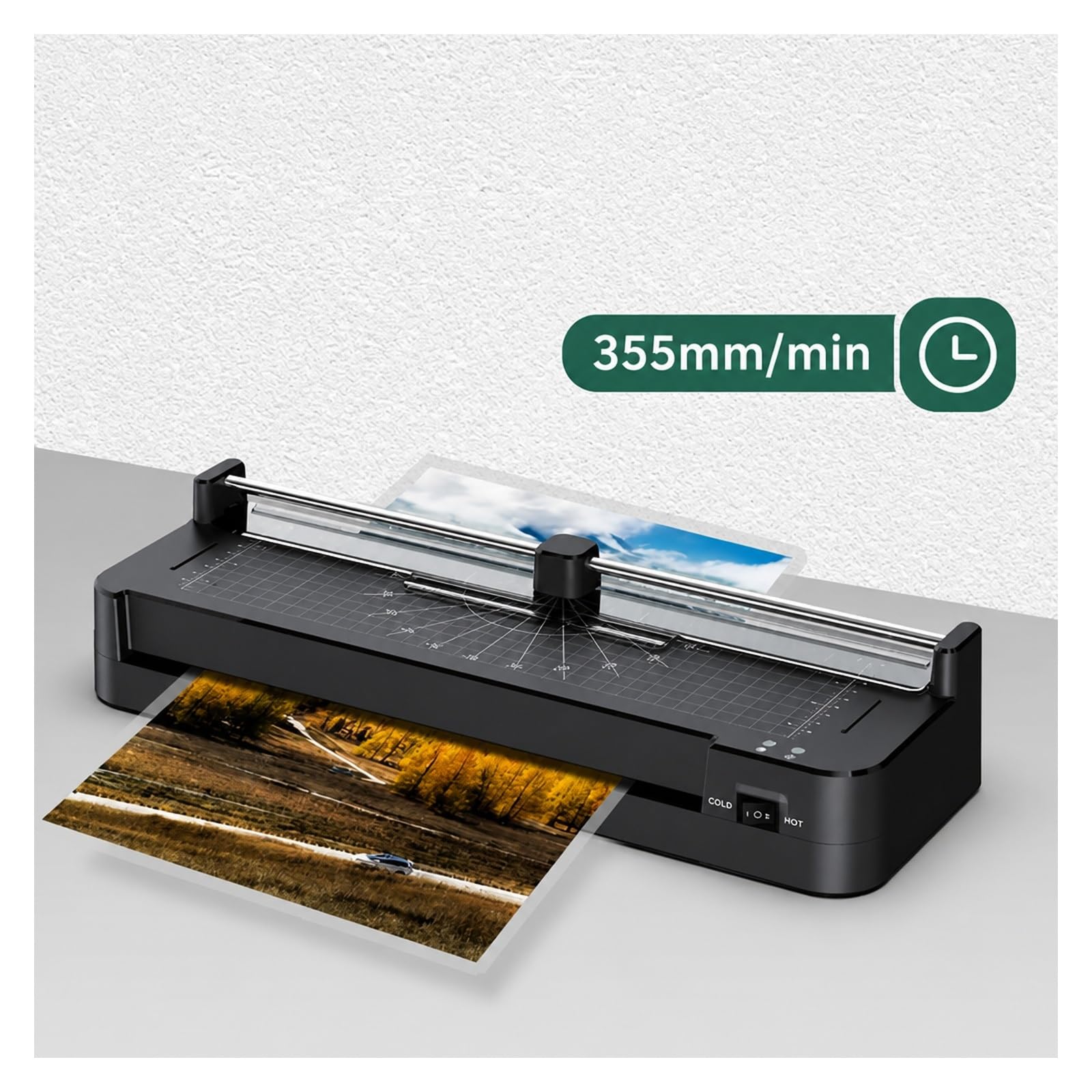 Laminiergerät, K32C 337 Dokumentenlaminiergerät für Zuhause,Büro