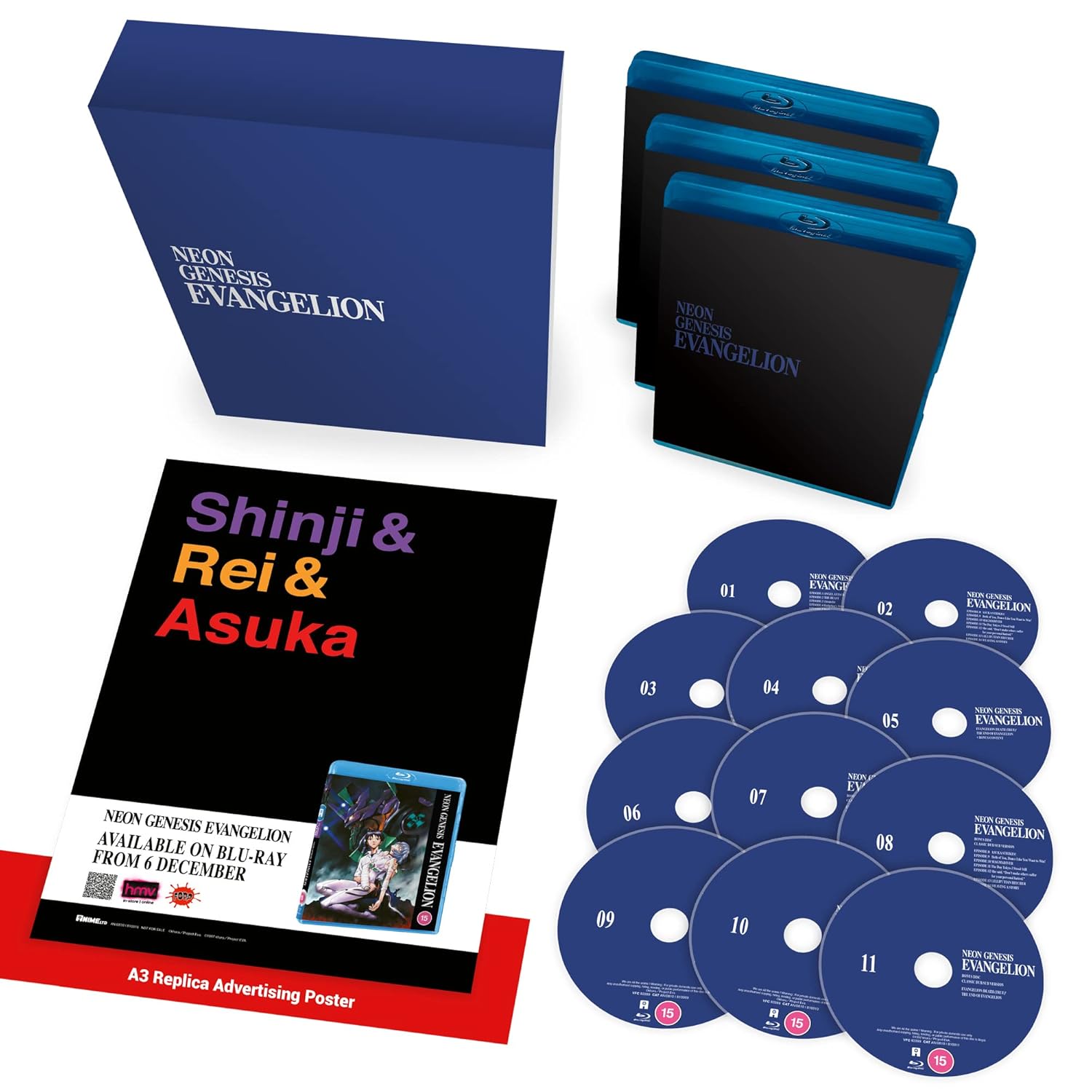 Neon Genesis Evangelion (Limited Edition Re-issue) [Blu-ray]