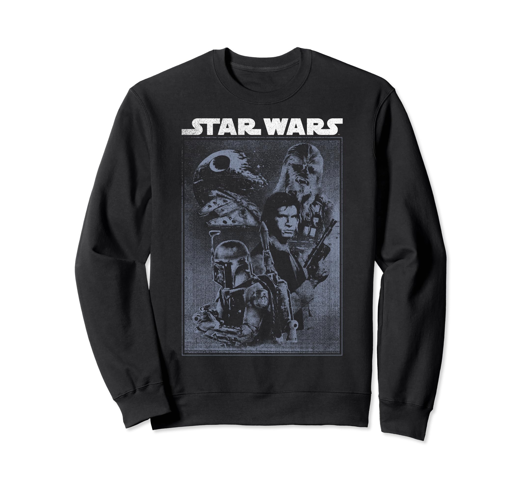 Sweat Star Wars imprimé durable anti-décoloration pull col rond confortable - 2