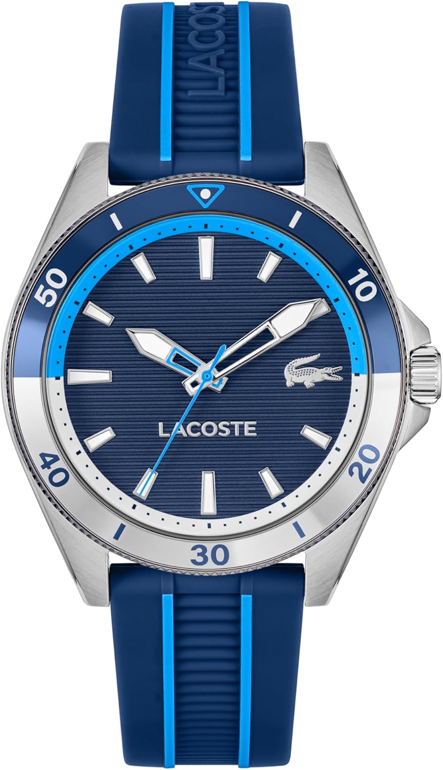 Lacoste Mainsail Men's Quartz Watch - 3 Hand - Sporty, Versatile Design - Gift for Him - 42mm