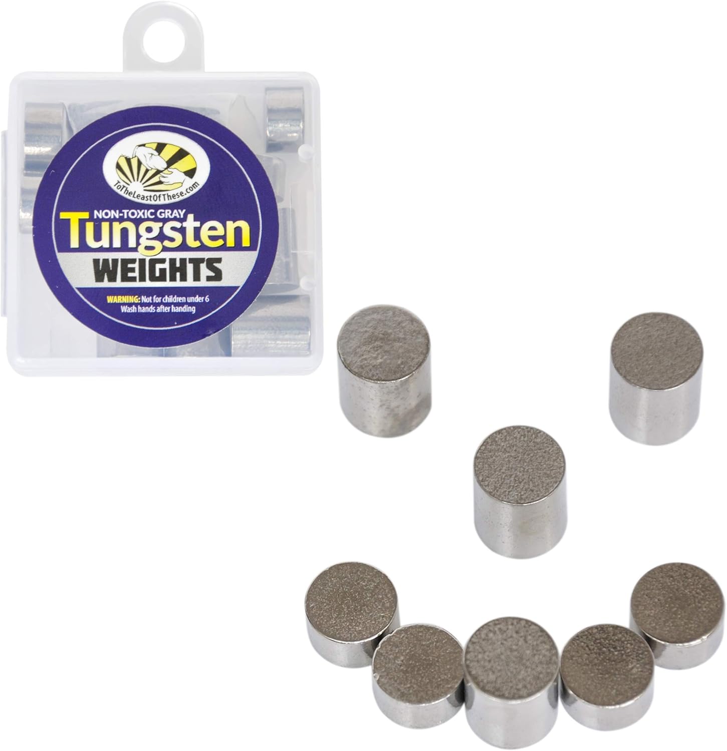 Tungsten Incremental Weights, 3 oz. Tungsten Rods Total