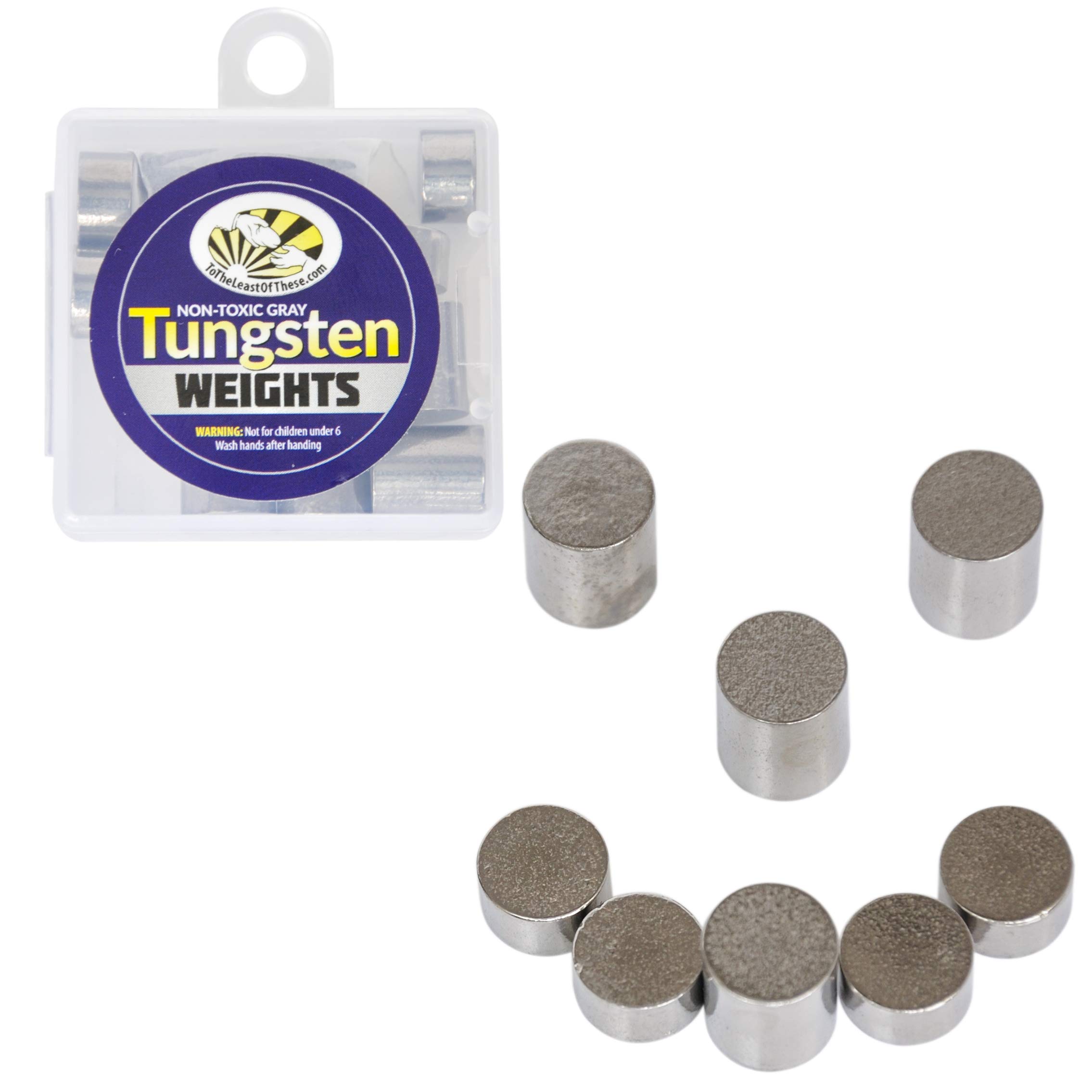 Amazon.com: Tungsten Incremental Weights, 3 oz. Tungsten Rods