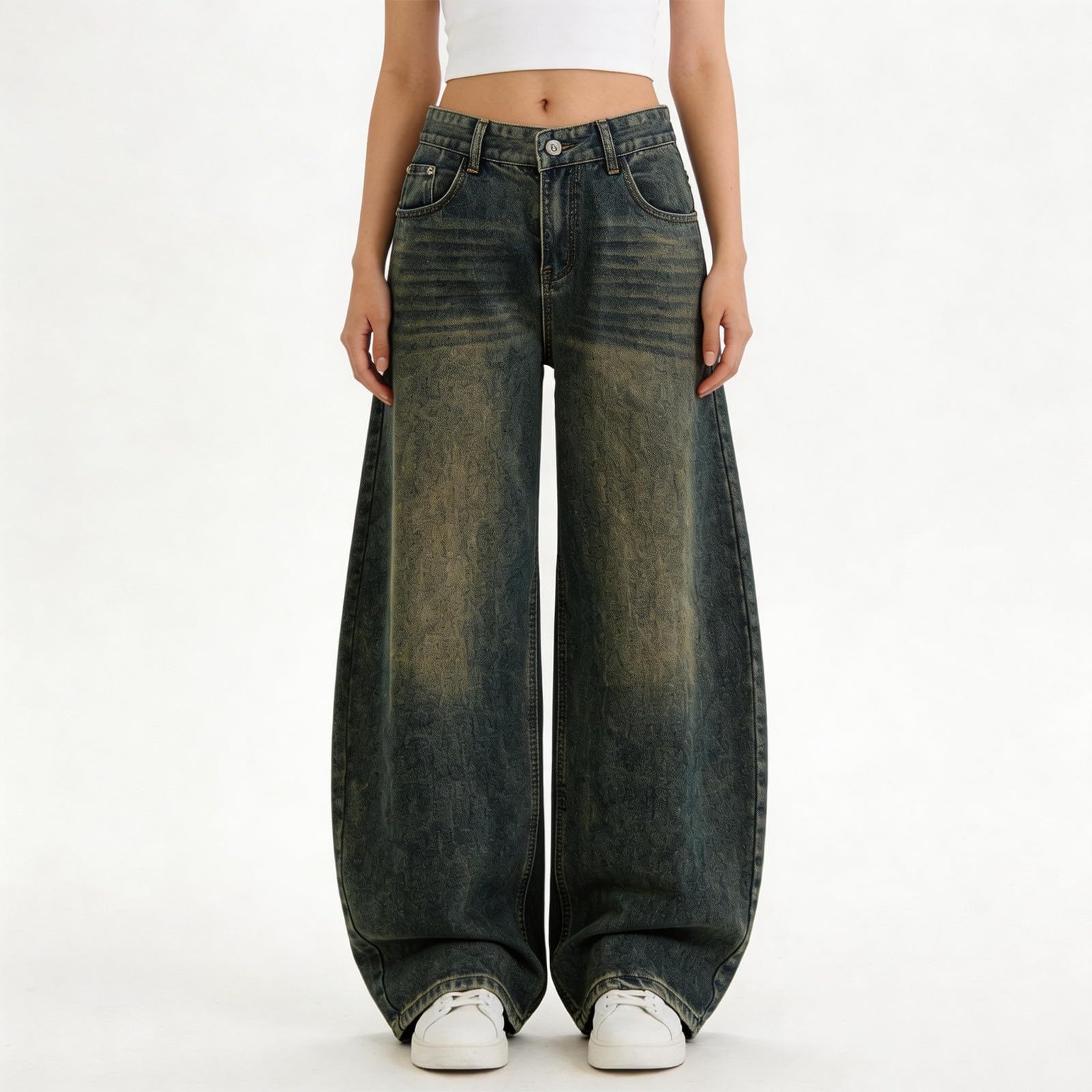 Pantalon en Denim décontracté, Confortable au Quotidien et adapté à Toutes