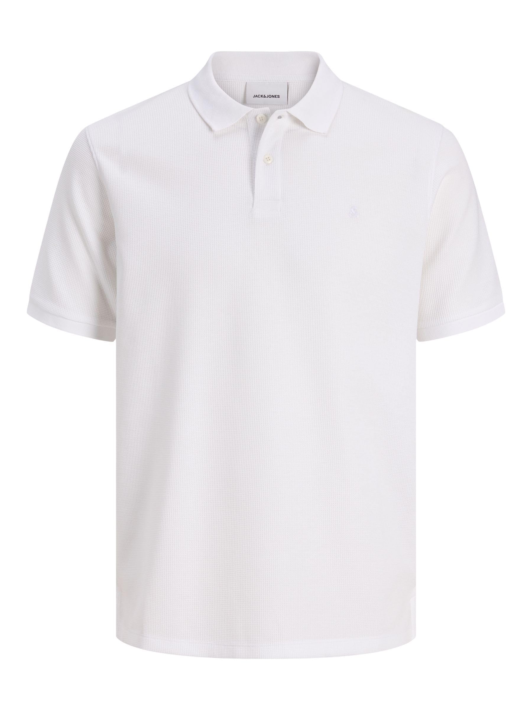 Jack & Jones Men's Blanc Polo Austin