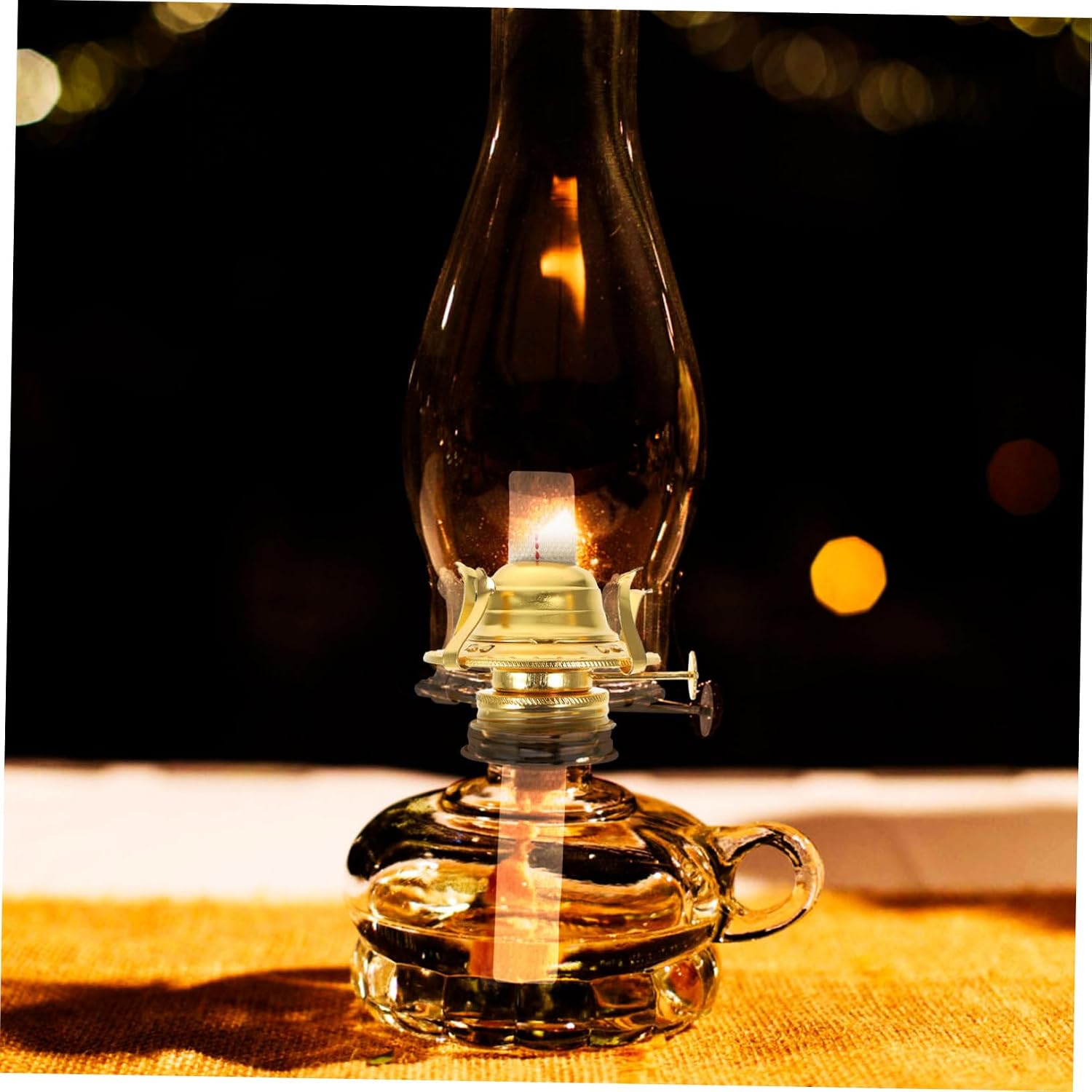 Cabilock 2sets Oil Lamp Replacement Wick Kerosene Lamp Wick Holder for Vintage Oil Lanterns Wide Home and Outdoor Use Safe and Practical Accessory