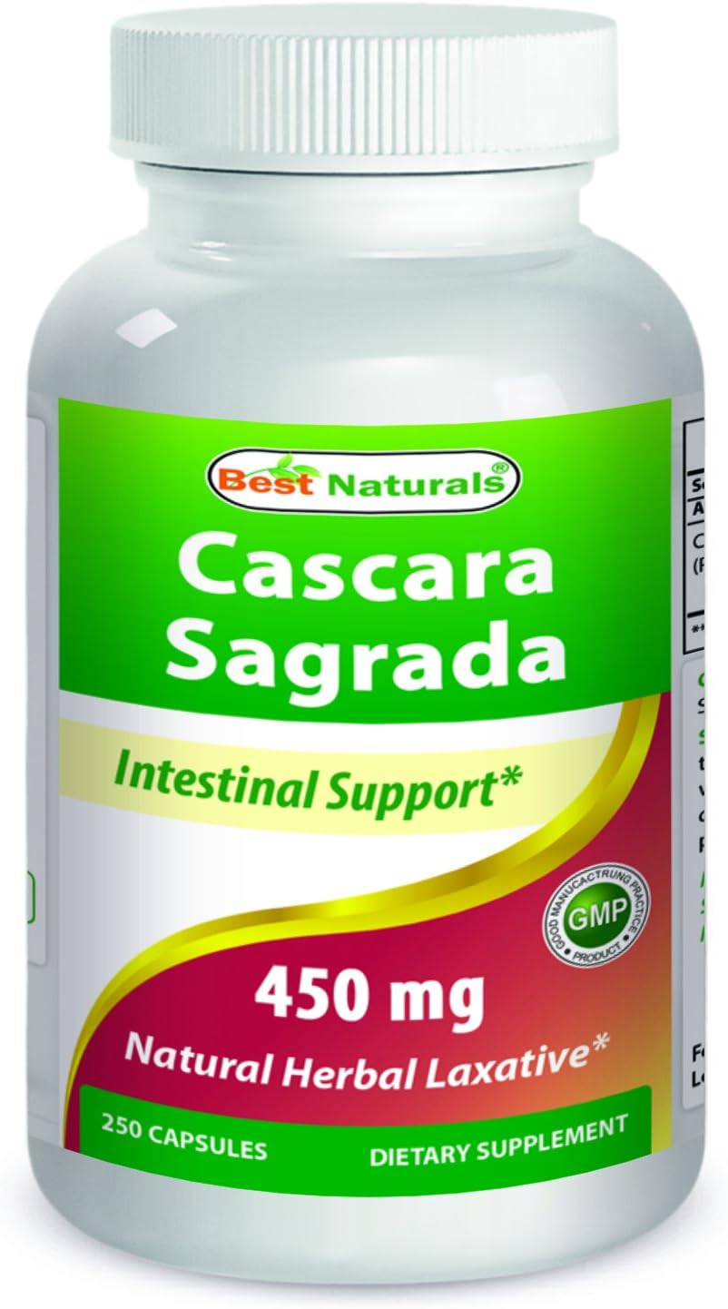 Cascara Sagrada, 450mg - 250 vcaps main image 0
