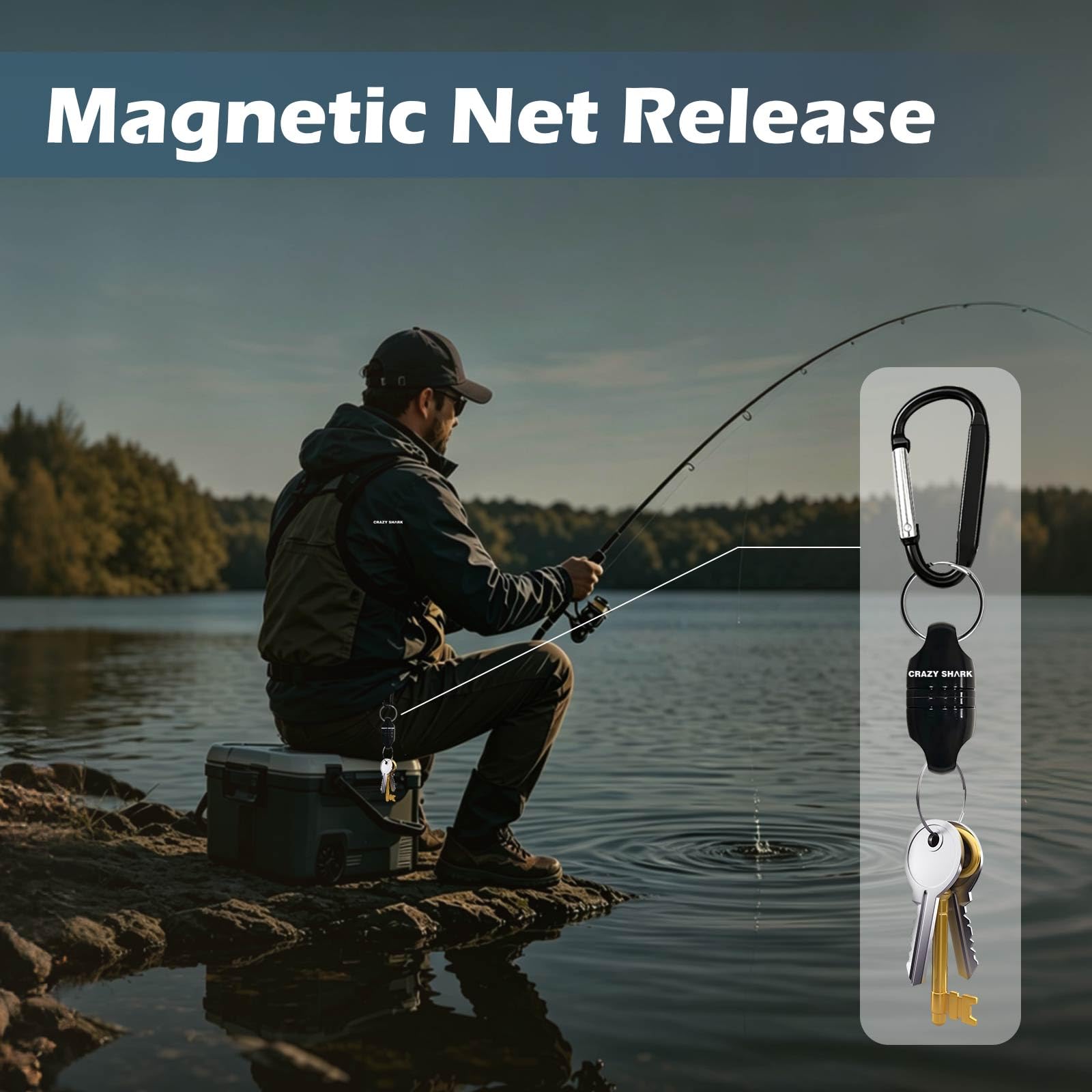 Fishing Net Magnet - Release & Retract -6