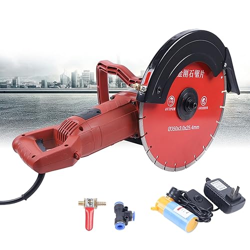 14In Handheld Power Concrete Saw Cutter Wet Dry Concrete Saw
