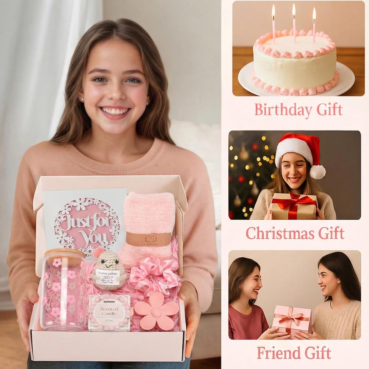 Gifts for Teen Girls, Teen Girl Gifts Trendy Stuff, Birthday Gifts for Teen Girls Women, Gift Basket for Teenage Girl Daughter Niece Granddaughter Friends Her, Easter Basket Stuffers - Image 2