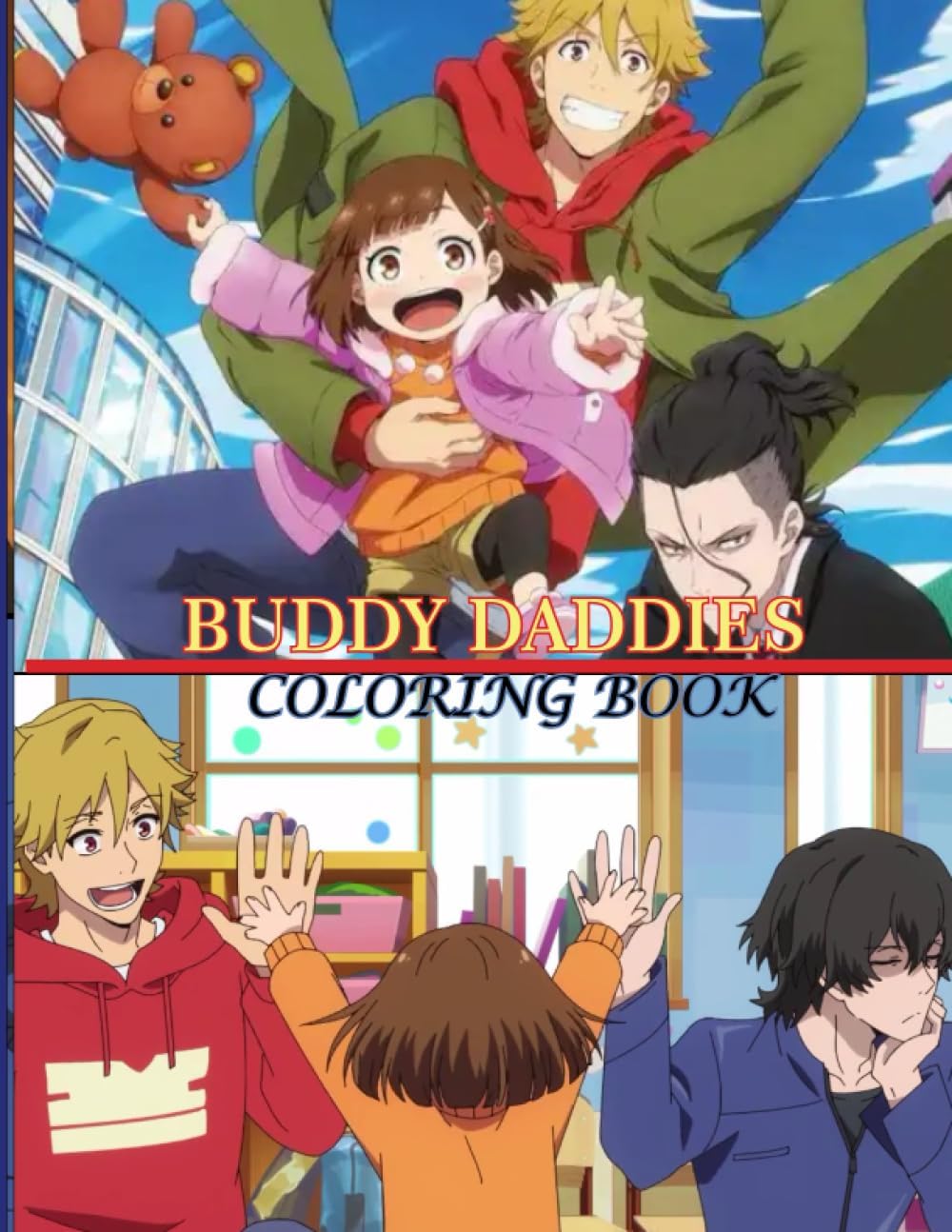 BUDDY DADDIES COLORING BOOK (ICONIC ANIME)