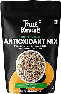 True Elements Antioxidant Mix Seeds 250g - Seeds Mix for Eating | Edible Seeds | Protein Rich Snacks | Mix of 6 Seed & Berries