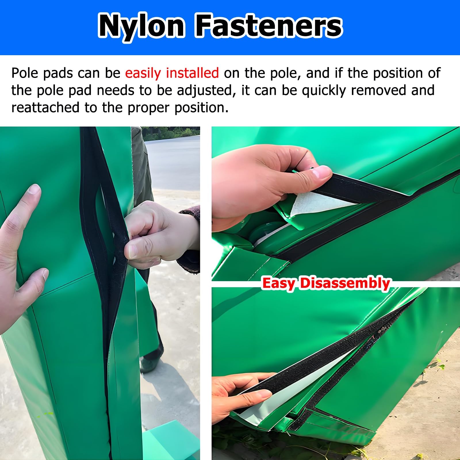 Pro-Style Outdoor Basketball Pole Padding - For 5 9/16" Pole | Schools In