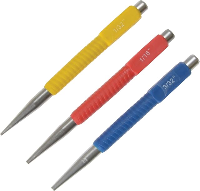 Blue Spot 22445 Nail Punch Set (3 Pieces)