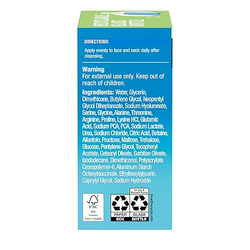 Miniatura 7 de Neutrogena Hydro Boost - Suero ultra hidratante con ácido hialurónico, suero facial sin fragancia para una hidratación sin peso y una piel más suave