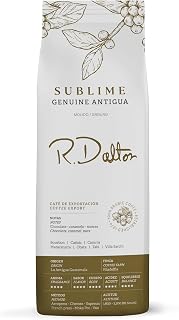 R. Dalton Coffee Sublime Genuine Antigua Ground Coffee - Medium Roast - Exotic Chocolaty And Caramel Notes - All Brewing Methods - Premium Quality – From Antigua Guatemala – 100% Arabica - 12 oz