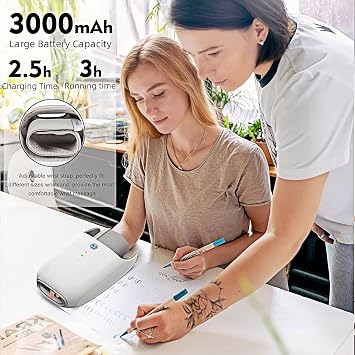 Hand Massager with Heat and Compression & Kneading Massage for Arthritis Carpal Tunnel Pain Relief, Cordless Hand Massager with 6 Modes & 6 Intensities Birthday Gifts for Women Men