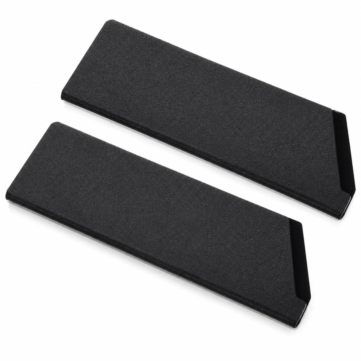 2 Pack Knife Edge Guards for 7 Inch Kitchen Knife, ABS Blade Protector Covers, Universal Knife Sheath Sleeves for Drawer Storage & Travel, Black — image 1